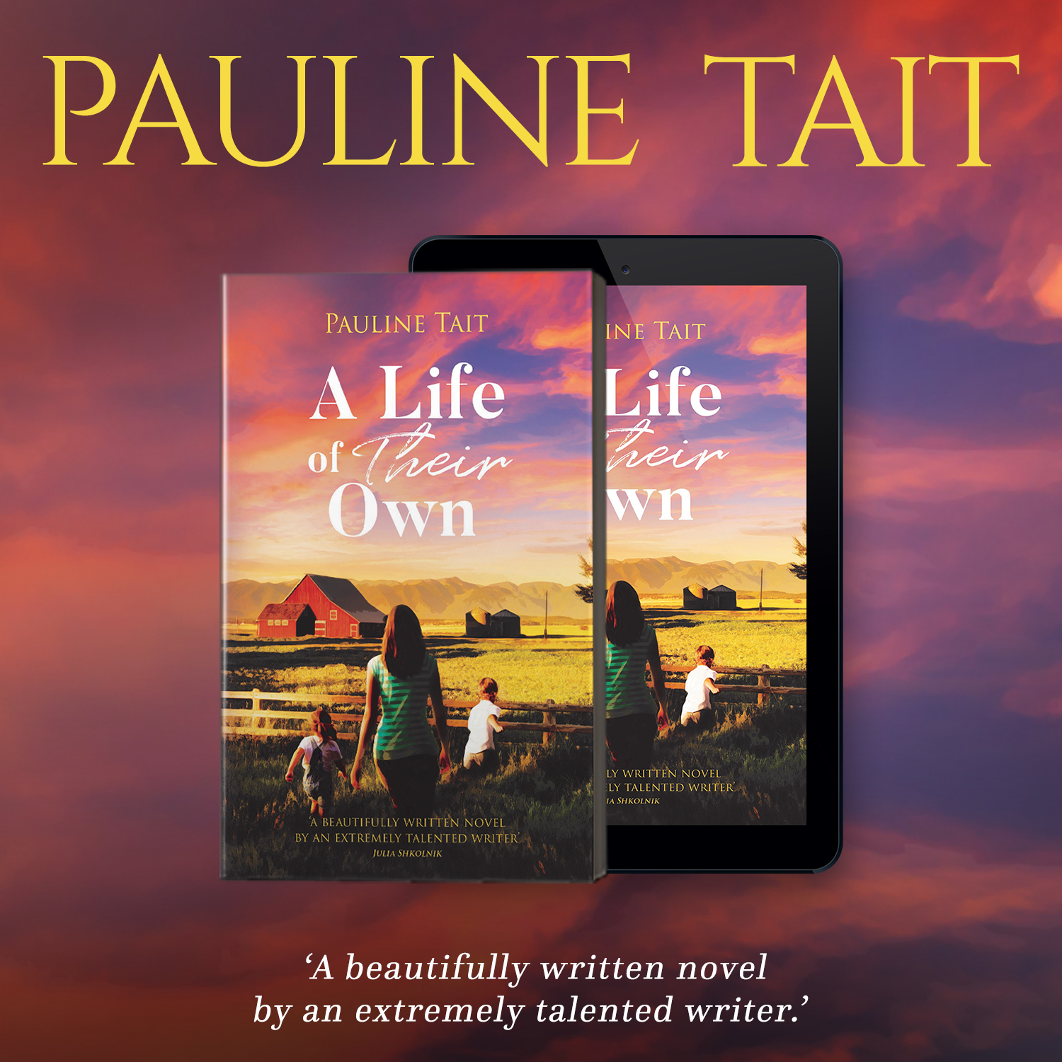 Pauline Tait Author A Life of Their Own Romantic Suspense Romance 
